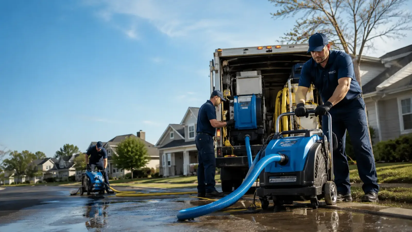 Flood Damage Cleanup in La Crescenta, CA